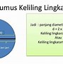 Rumus Mencari Diameter Lingkaran Diketahui Keliling